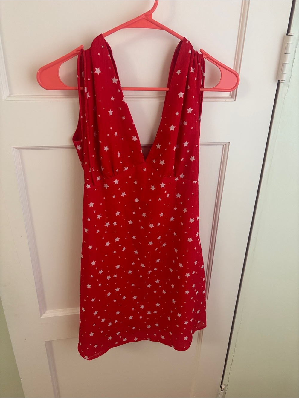 Princess Polly red star dress